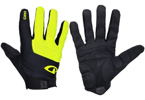 Luva De Ciclismo Giro Bravo Gel Lf Pto/Amar