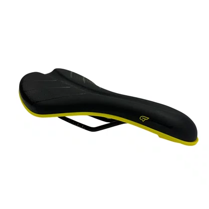 Selim Groove Hype Mtb Preto E Amarelo