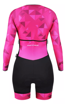 Macaquinho Feminino Manga Longa Sportxtreme Lotus