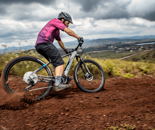 Bicicleta Eletrica Impact E-Trail Sense Shimano Deore
