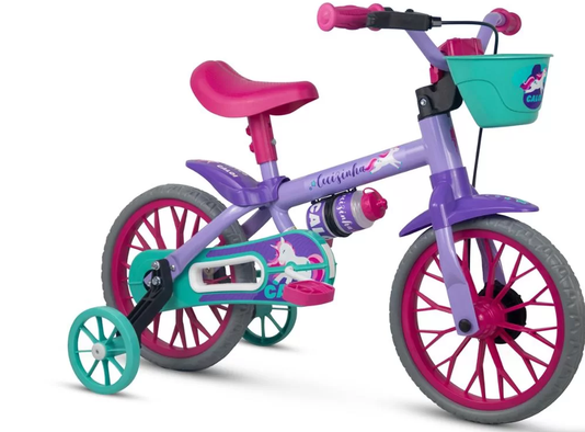 Bicicleta Infantil Aro 12 Cecizinha Nathor