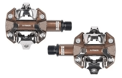 Pedal Clip Look X-Track Gravel Edition Marrom