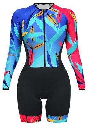 Macaquinho De Ciclismo Sportxtreme Comfort Bali Manga Longa