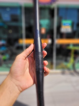 Guidão De Bike Em Carbono Tsw - Quest 740Mm Backsweep 3°