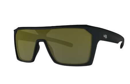 Óculos Hb Carvin 2.0 - Matte Black Gold Chrome