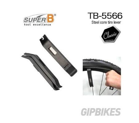 Kit Esptula Aço Revestida 3 Pcs P/Troca Pneu Super B