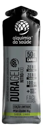 Caixa De Carbogel Duragel Com 50G Carb + Taurina Sabor Limão - 78G 15 Unidades