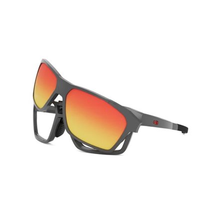 Óculos De Sol Hb Presto Clip On Para Lente De Grau Laranja - Graphene/ Red Orange Chrome