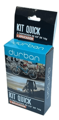 Kit Quick Co2 (3 Cartuchos + Aplicador) Durban Ryder