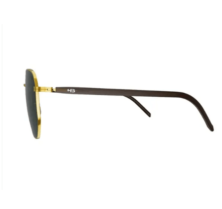 Óculos De Sol Hb Peack Gold G15 Chopper