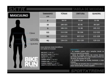 Bermuda De Ciclismo Confort Sportxtreme Masculino