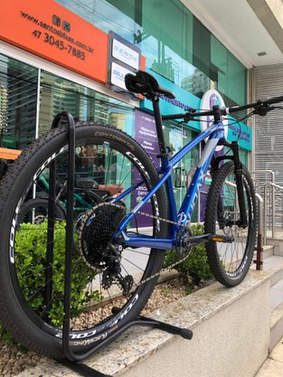 Bicicleta Em Carbono Audax Auge 555 Shimano Deore 12 V Freios Hidráulicos