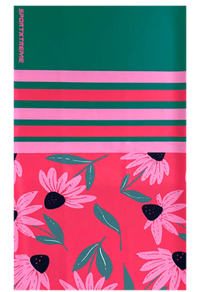 Bandana Spotxtreme Dayse Verde E Rosa