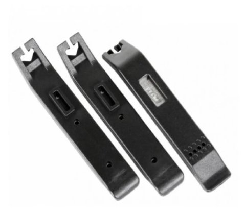 Kit Esptula Aço Revestida 3 Pcs P/Troca Pneu Super B