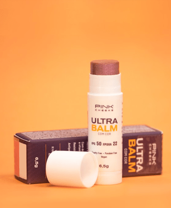 Protetor Labial Ultra Balm Fps50 Fpuva22 Be Red 6,5G Vermelho Escuro