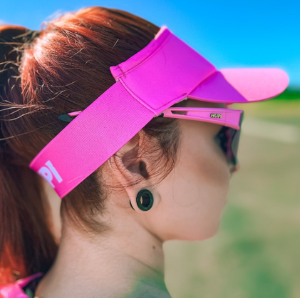 Viseira Hupi Rosa Liso