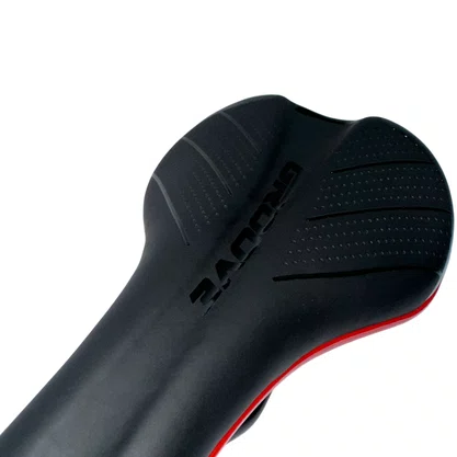 Selim Groove Hype Mtb Preto E Vermelho