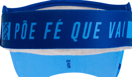 Viseira Para Corrida Hupi - Põe Fé Que Vai