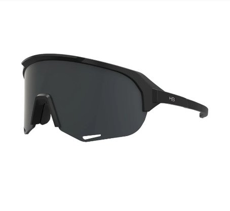 Óculos De Sol Hb Edge R Preto Fosco Com Lente Cinza - Matte Black/ Gray
