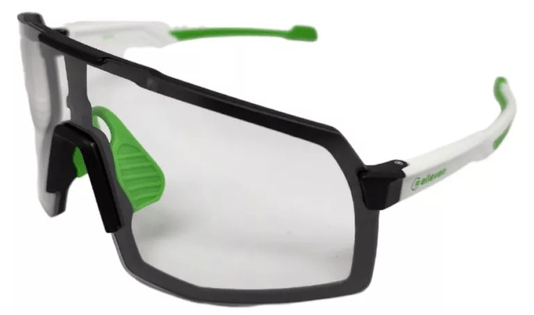 Oculos Para Ciclismo Lente Fotocromático Preto/Verde