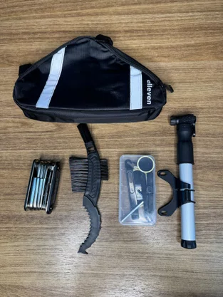 Bolsa De Quadro Impermeável Com Zíper + Kit Ferramentas Reparo