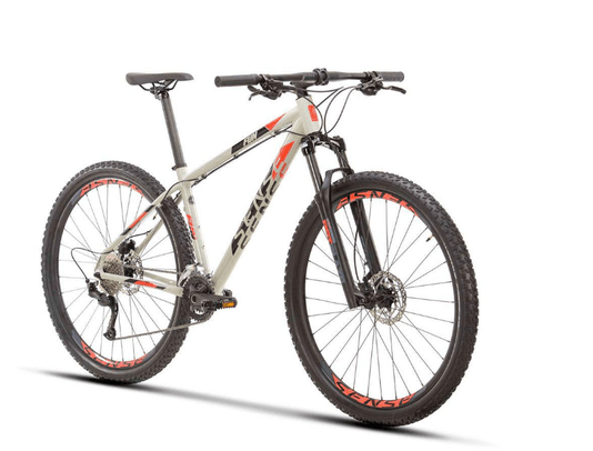 Bicicleta Aro 29 Sense Fun Evo Shimano 18V Freios Hidráulicos 2021/2022 Aqua/Vermelho
