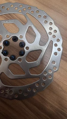 Par Disco Freio Rotor Shimano Sm-Rt26-S 160Mm 6 Furos