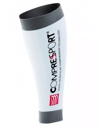 Canelito De Compressão R2 Run Compressport Branca R2