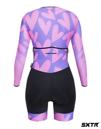 Macaquinho Feminino Manga Longa Sportxtreme Confort Paris