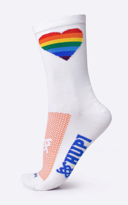 Meia Hupi Colorful Heart