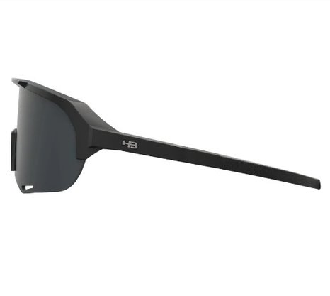 Óculos De Sol Hb Edge R Preto Fosco Com Lente Cinza - Matte Black/ Gray