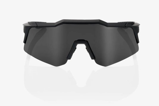 Óculos 100% Speedcraft Xs (Pequeno) - Soft Tact Black - Smoke Lens