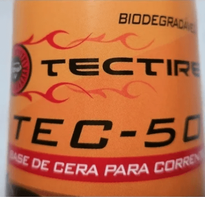 Lubrificante Corrente Tectire Tec 50 Base De Cera 120Ml