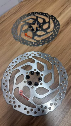 Par Disco Freio Rotor Shimano Sm-Rt26-S 160Mm 6 Furos