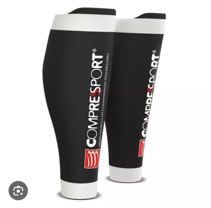 Canelito De Compressão R2v2 Compressport Preto Canelito De Compressão R2v2 Compressport Preto