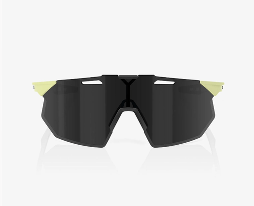 Oculos Para Ciclismo 100% Hypercraft Sq - Soft Tact Glow - Black Mirror Lens