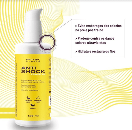 Leave-In Anti Shock Pre Treino 120Ml