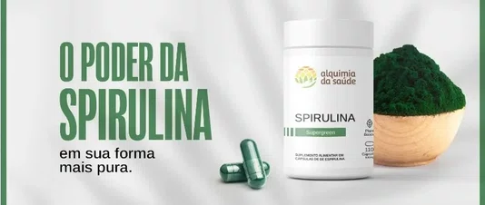 Spirulina - 110 Capsulas Vegetais