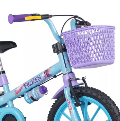 Bicicleta Infantil Aro 16 Frozen Com Rodinhas Nathor