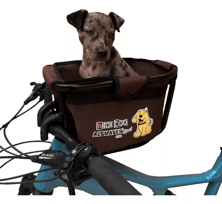 Cadeirinha De Cachorro Para Bike Frontal Dog/Pet Altmayer (Para Encaixe No Guidão)