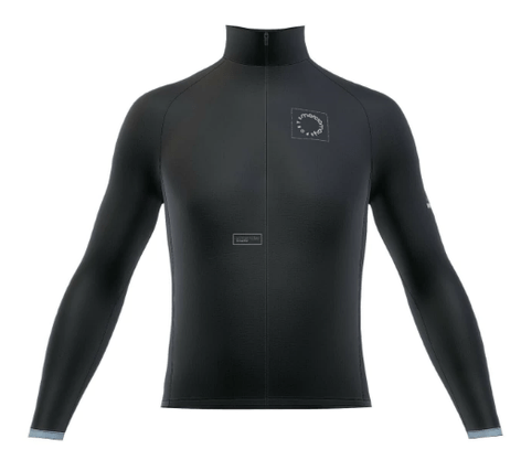 Camisa Ciclismo Peluciada Sport Manga Longa Dark