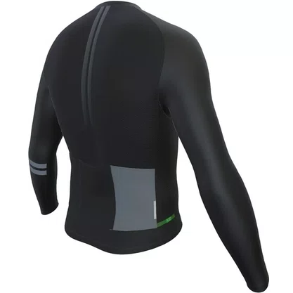 Camisa De Ciclismo Masc Marcio May Sport Ml All Black