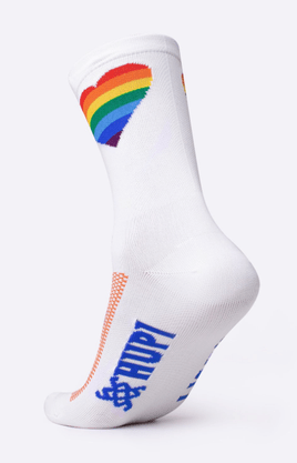 Meia Hupi Colorful Heart