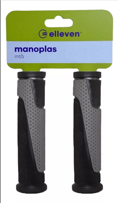 Manopla Para Mtb Elleven 130Mm Preto/Cinza