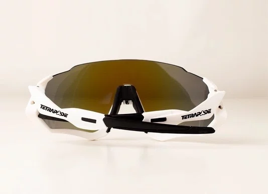 Óculos De Ciclismo Com 3 Lentes Tetrapad