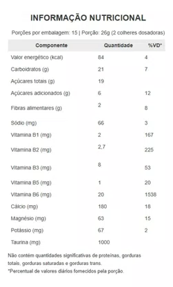 Energia Performance Nitro600 - Laranja E Beterraba 390G