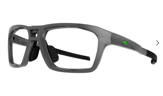 Óculos Hb Presto Graphene Green Chrome Para Grau + Duas Lentes Espelhadas