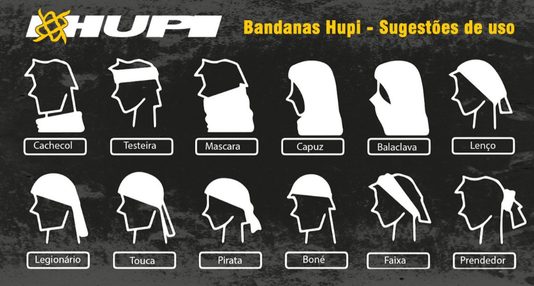 Bandana Hupi - Brasil