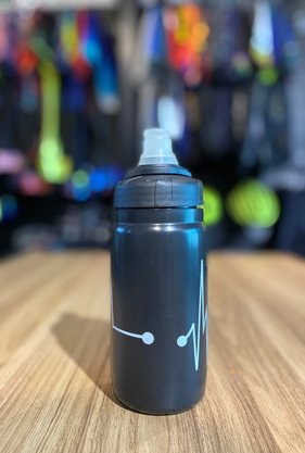Garrafa De Ciclismo Fit Bike Bico Inteligente Preta 560Ml