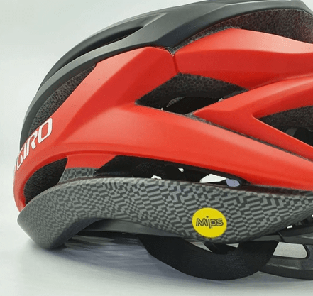 Capacete De Ciclismo Giro Syntax Mips Preto E Vermelho
